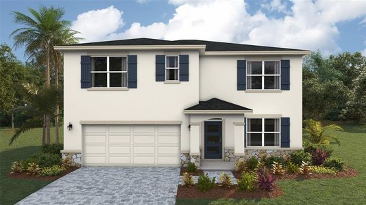 New construction Single-Family house 1750 Cobb Trl, Parrish, FL 34219 plan Hayden - image