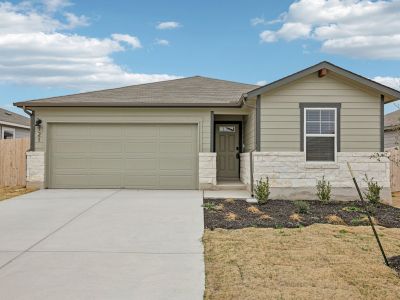 New construction Single-Family house 121 Honey Bee Rd, Jarrell, TX 76537 plan The Gage (801) - image