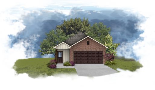 New construction Single-Family house Bonney, TX 77583 plan Burlington II H - image