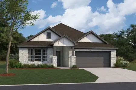 New construction Single-Family house 1907 Greenbrier Ct, Rosenberg, TX 77471 plan Esparanza - image