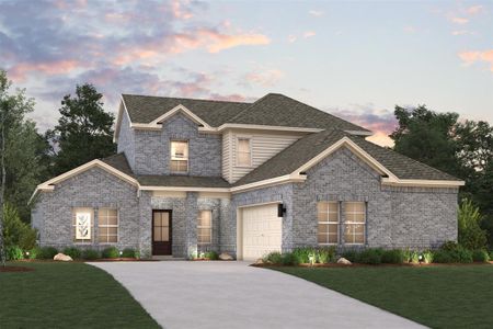 New construction Single-Family house 407 Amberville Drive, Red Oak, TX 75154 Crawford- photo 0