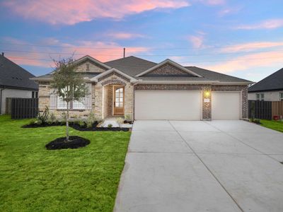 New construction Single-Family house 10007 Goliad Dr, Mont Belvieu, TX 77523 plan Edison - image