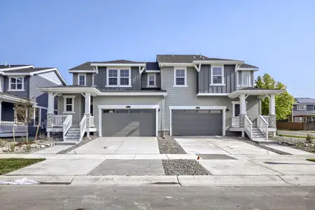 New construction Duplex house 1974 Crested Lark St, Fort Collins, CO 80528 plan Spire - image
