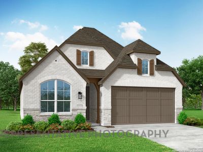 New construction Single-Family house 12314 Barrymore, San Antonio, TX 78254 Rover Plan- photo 0