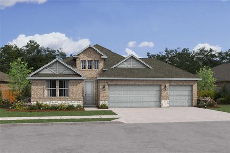 New construction Single-Family house 1224 Watercrest St, Forney, TX 75126 plan Pasadena ESP - image