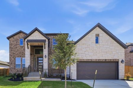 New construction Single-Family house 1804 Plum Tree Wy, Georgetown, TX 78628 plan Ametrine - image