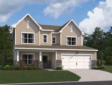 New construction Single-Family house 103 N Harvest Ridge Way, Clayton, NC 27520 null- photo 37 37