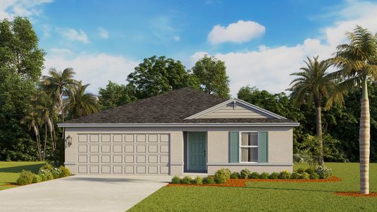 New construction Single-Family house 870 Kimberly Rd Sw, Palm Bay, FL 32908 plan Archer II - image
