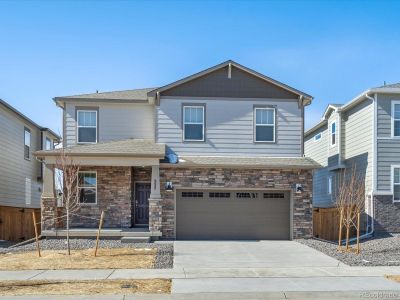 New construction Single-Family house 6083 Sugarloaf St, Brighton, CO 80601 Silversage- photo 0 0