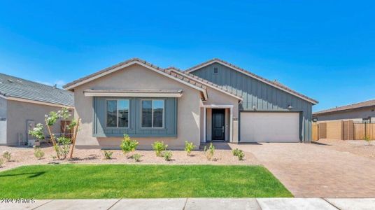 New construction Single-Family house 2848 E Saddlebrook Court, Queen Creek, AZ 85142 Flagstaff II- photo 0