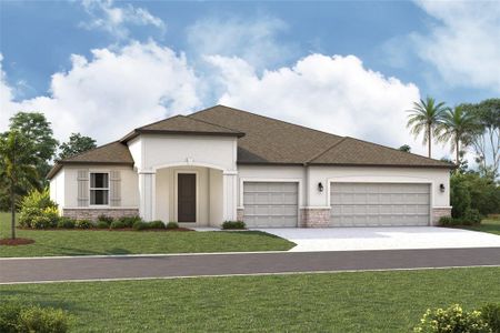 New construction Single-Family house 7337 Ridge Escape Wy, Parrish, FL 34219 plan Gulf Stream XL - image