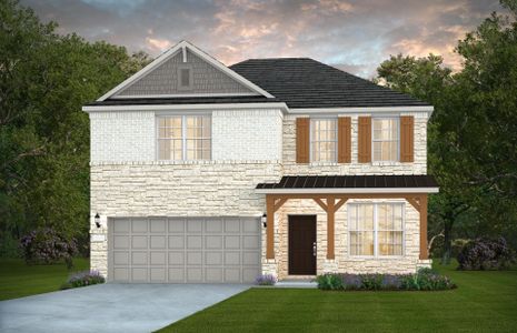 New construction Single-Family house 12414 Pottsboro, San Antonio, TX 78253 Hamilton- photo 3 3