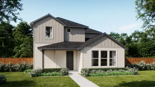 New construction Single-Family house 271 Ezekiel St, Kyle, TX 78640 plan 3551 - image