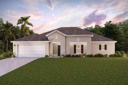 New construction Single-Family house 16087 Dusky Sparrow Road, Weeki Wachee, FL 34614 Westville- photo 0