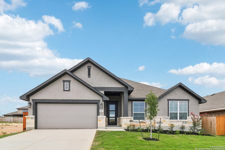 New construction Single-Family house 617 Borchers Boulevard, New Braunfels, TX 78132 The Wedgeway- photo 0