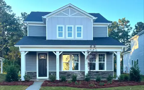 New construction Single-Family house 9605 Pointer Road, Huntersville, NC 28078 Burnham- photo 0