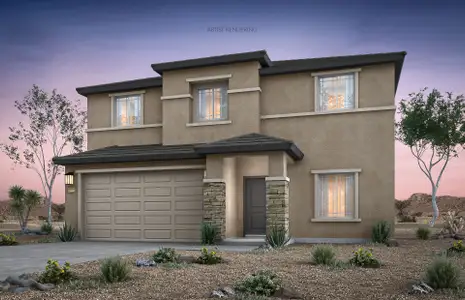 New construction Single-Family house 42970 Pablo Dr, Maricopa, AZ 85138 plan Daisy - image