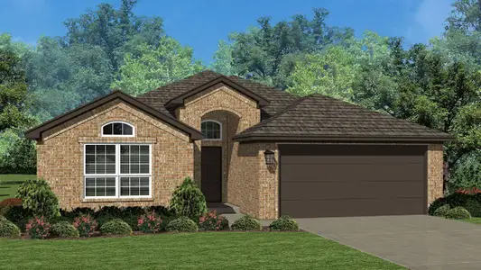 New construction Single-Family house 709 Amber Fields Dr, Krum, TX 76249 OXFORD- photo 0