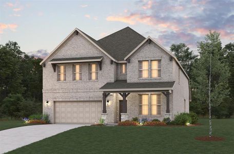 New construction Single-Family house 110 Wildhaven Dr, Fate, TX 75087 plan Laredo - image