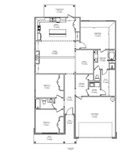 New construction Single-Family house 1937 Pinemont View Dr, Bryan, TX 77807 plan The Violet - image 2