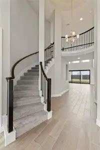 Stunning Banister Throughout Upstairs