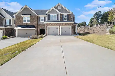 New construction Townhouse house 1195 Park Center Cir, Austell, GA 30168 Redbud - photo 0