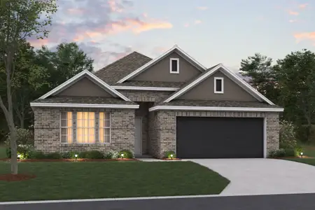 New construction Single-Family house 3708 Yarrow Dr, Argyle, TX 76226 plan Pizarro - 40' Smart Series - image