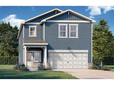 New construction Single-Family house 141 Atlas Ln, Winder, GA 30680 plan The Russell B - image