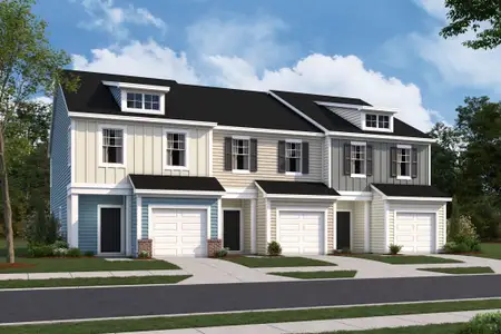 New construction Townhouse house 4831 Salamander Ct, Raleigh, NC 27610 plan Boylan - image