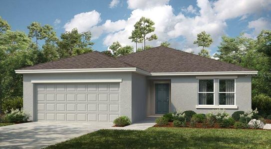 New construction Single-Family house 2071 Babbling Brook Blvd, Auburndale, FL 33823 Ambrosia- photo 0