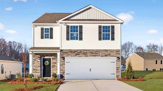 New construction Single-Family house 517 Dazzle Lp, Newton, NC 28658 plan Robie - image