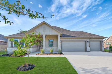 New construction Single-Family house 12027 Old Fashion Cir, Mont Belvieu, TX 77535 plan Aegean - image