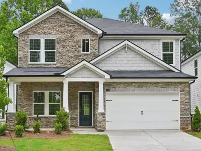 New construction Single-Family house 3906 Brushy St, Powder Springs, GA 30127 plan Sherwood - image
