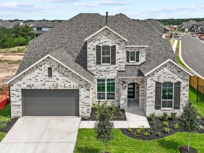 New construction Single-Family house 200 Borrego Bnd, Liberty Hill, TX 78642 plan Leyland - image