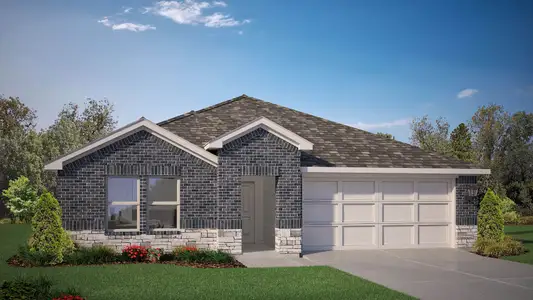New construction Single-Family house 165 Tumbleweed Dr, Newark, TX 76071 plan Texas Cali - image