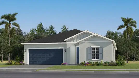 New construction Single-Family house 3195 Spanish Cedar Pl, Fort Pierce, FL 34946 plan Bartik - image