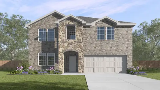 New construction Single-Family house 4813 Silver Vein Ave, Aubrey, TX 76227 plan Medbourne - image