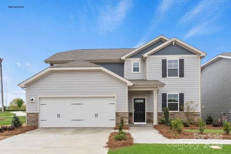 New construction Single-Family house 2528 Blue Sky Meadows Drive, Monroe, NC 28110 Calderwood- photo 0