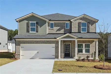 New construction Single-Family house 1438 High Falls Ln, Grayson, GA 30017 plan Johnson - image