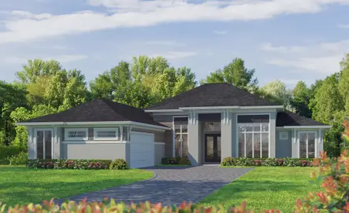 New construction Single-Family house 18477 Foxtail Lp, Venice, FL 34293 plan Egret V - image