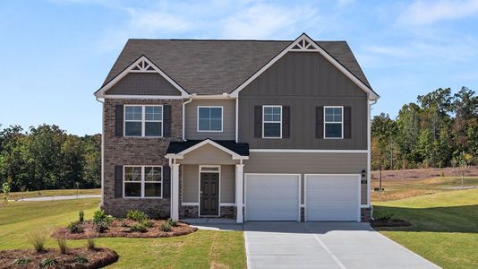 New construction Single-Family house 122 Aster Ave, Locust Grove, GA 30248 plan Packard - image
