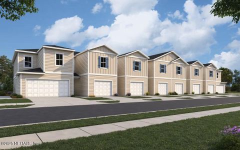 New construction Townhouse house 45 Woods Ln, St. Augustine, FL 32092 - image