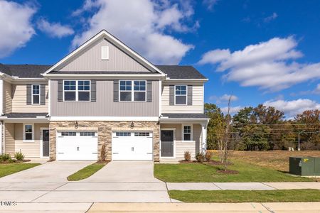 New construction Townhouse house 3808 Well Fleet Dr, Fuquay Varina, NC 27592 plan The Graham Exterior - image