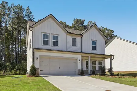 New construction Single-Family house 5365 Heron Bay Blvd, Locust Grove, GA 30248 plan Baker - image
