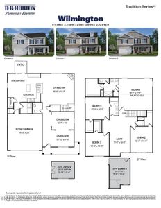 New construction Single-Family house 1217 Pavo Path, Wendell, NC 27591 plan WILMINGTON - image