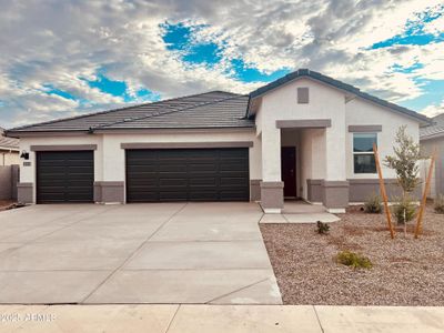 New construction Single-Family house 12433 E Bahia Ct, Florence, AZ 85132 plan Courtland - image