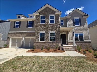 New construction Single-Family house 3626 Thornhill Court, Douglasville, GA 30135 The Reynold- photo 0