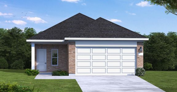 New construction Single-Family house 1743 Palomino Gold Trl, Crosby, TX 77532 plan Frio - image