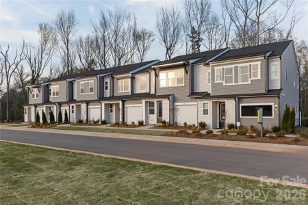New construction Townhouse house 6033 Longar Ln, Charlotte, NC 28269 plan Anson - image