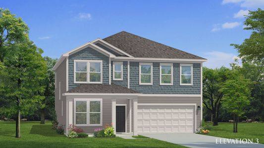 New construction Single-Family house 1405 Green Cypress Dr, Zebulon, NC 27597 plan Pelham - image